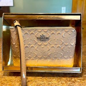 Coach wristlet